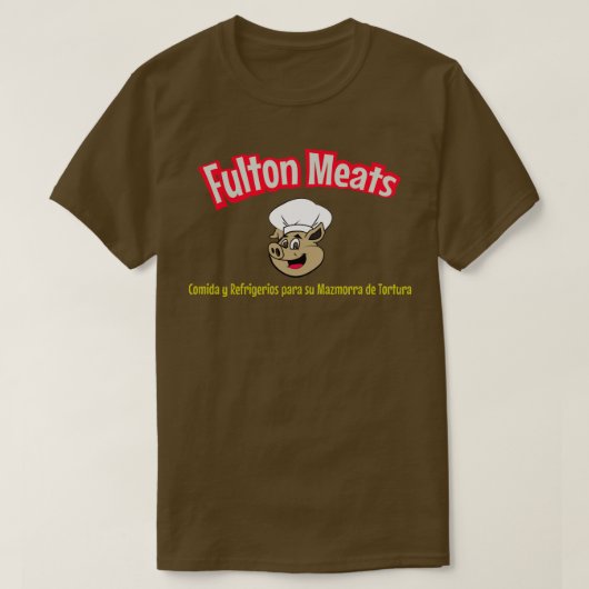 T-shirt Fulton Meats (Design devant)