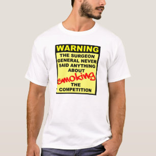 T-shirt Fume la Concurrence Motocross Vélo Tout-Terrain T-