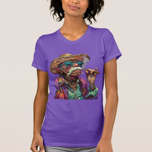 T-shirt Fumée et sagesse (Devant)