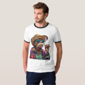 T-shirt Fumée et sagesse (Devant entier)
