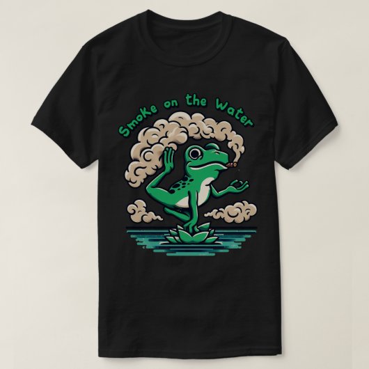 T-shirt Fumée sur l'eau 1 (Design devant)