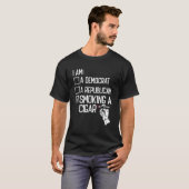 T-shirt Fumer Fumer Fumer Fumer Fumer Un Cigar (Devant entier)