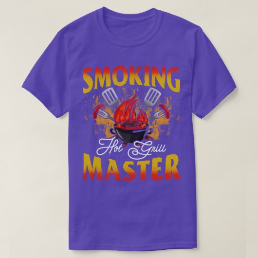 T-shirt Fumer Grill Master (Design devant)