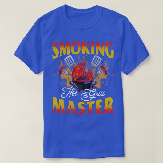T-shirt Fumer Grill Master (Design devant)