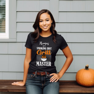 T-shirt Fumer Grille Chaud Master Personnalisé