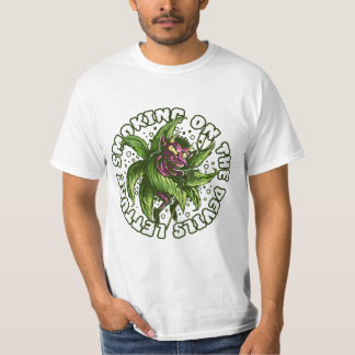 T-shirt Fumer la laitue du diable
