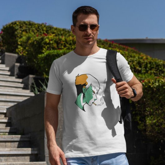 T-shirt Fumer l'animal garçon