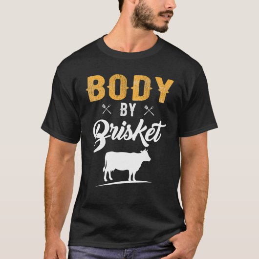 T-shirt Fumer Viande Fumer BBQ Grill Lover Pit Master Fume (Devant)