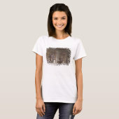 T-shirt Fumeur en Groenland (gravure sur couleur) (Devant entier)