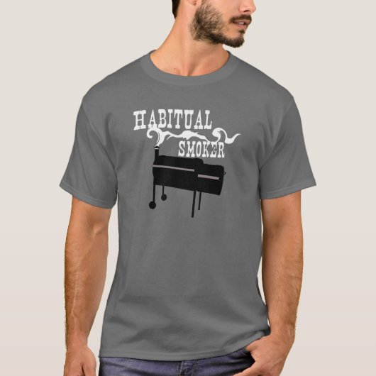 T-shirt fumeur habituel (Devant)