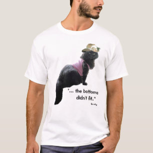 T-shirt Fumeux dans le casquette de cowboy