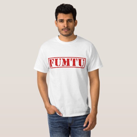 T-SHIRT FUMTU (Devant entier)