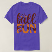 T-shirt Fun automne (Design devant)