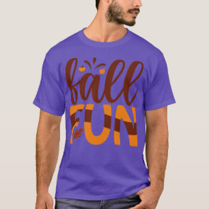 T-shirt Fun automne