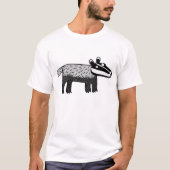 T-shirt Fun Badger (Devant)