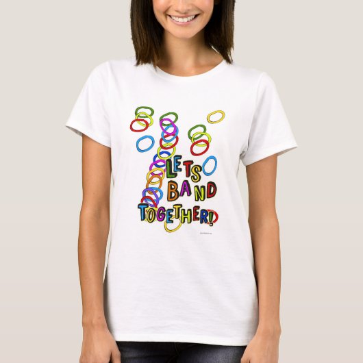 T-shirt Fun Band Ensemble Hobby Bracelet Slogan (Devant)