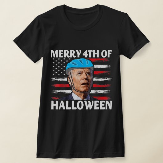 T-shirt Fun Biden Dazed Joyeux Juillet Joyeux Halloween Bi (Poser)
