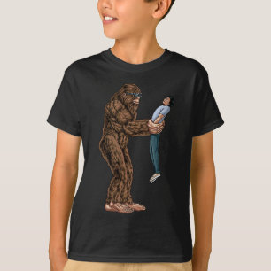 T-shirt Fun Bigfoot A Trouvé Un Type Et L'A Repris - Sasqu