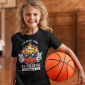 T-shirt Fun Birthday Boy with Basketball Theme