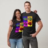 T-shirt Fun Brains  Neurotransmitters Dopamine Serotonin G (Unisexe)