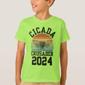 T-shirt Fun CICADA CRUSADER 2024 Enfants (Devant)