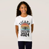 T-Shirt Fun CICADA CRUSADER 2024 Enfants (Devant entier)