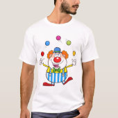 T-shirt Fun Circus Clown Jongler des balles (Devant)