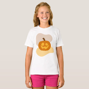 T-shirt Fun Citrouille & Abstraite forme de blob Halloween