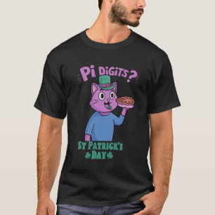 T-shirt Fun Clovers Chat St Patrick's Day, maths Pi