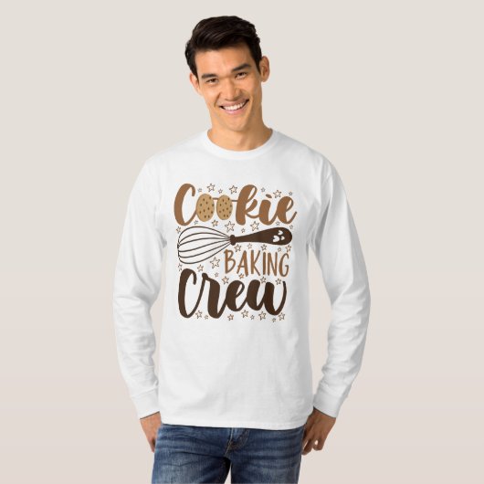 T-shirt Fun Cookie Baking Creative (Devant entier)