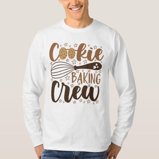 T-shirt Fun Cookie Baking Creative (Devant)