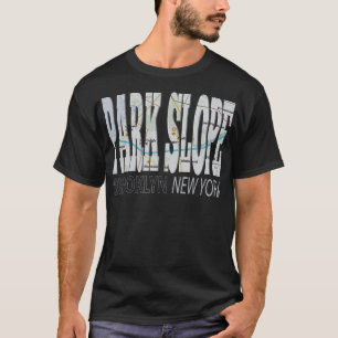 T-shirt Fun Cool Park Slope Brooklyn New York avec métro