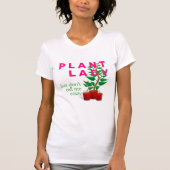T-shirt Fun CRAZY PLANTE LADY (Devant)