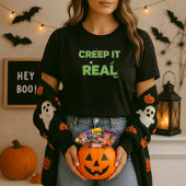 T-shirt Fun Creux It Real Slime Vert Éffrayant Halloween