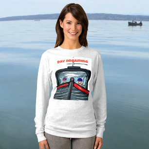 T-shirt Fun Day Dream : Obtenir un bateau