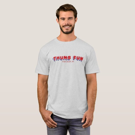 T-shirt Fun de pouce (Devant entier)