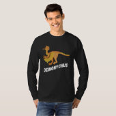 T-shirt Fun Deinonychus Dinosaur (Devant entier)