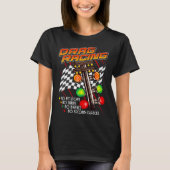 T-shirt FUN DRAG RACING Auto Car Event (Devant)