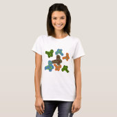 T-shirt Fun Fun Flip Flops été (Devant entier)