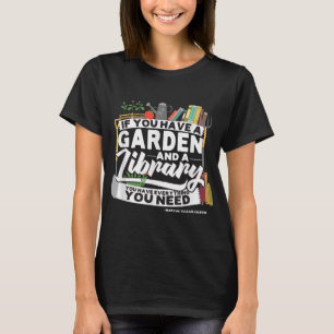 T-shirt Fun Garden Library Marcus Cicero