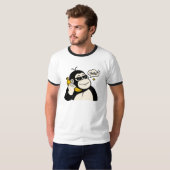 T-Shirt Fun Gorille Téléphone Banane (Devant entier)