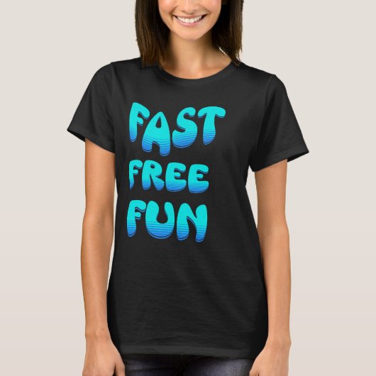 T-shirt Fun gratuit rapide (Devant)