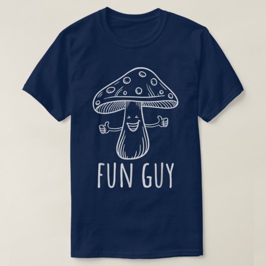 T-shirt Fun Guy, Funny Mushroom, Funny Party (Design devant)