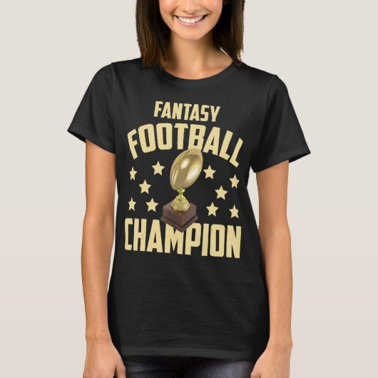 T-shirt Fun Imaginaire Championne de football Brouillon (Devant)