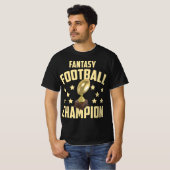 T-shirt Fun Imaginaire Championne de football Brouillon (Devant entier)