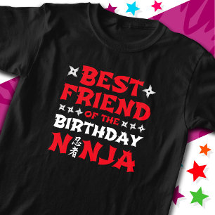 T-shirt Fun Karate Party meilleur ami de l'anniversaire Ni
