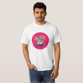 T-shirt Fun Kawaii Sushi sur skate (Devant entier)