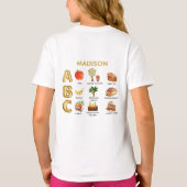 T-shirt Fun Learning ABC’s Apple Banana Carrot Name (Dos)