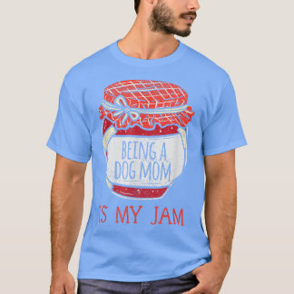 T-shirt Fun mignon chien maman