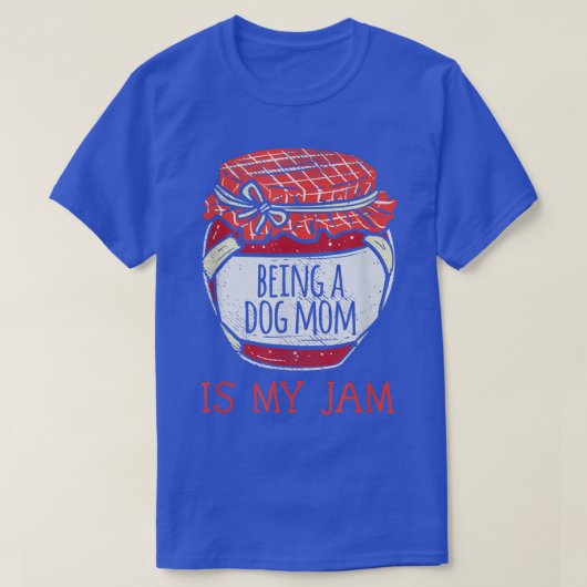 T-shirt Fun mignon chien maman (Design devant)